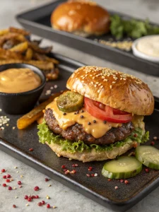 Blackstone smash burgers
