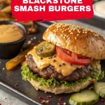 Blackstone smash burgers pinterest
