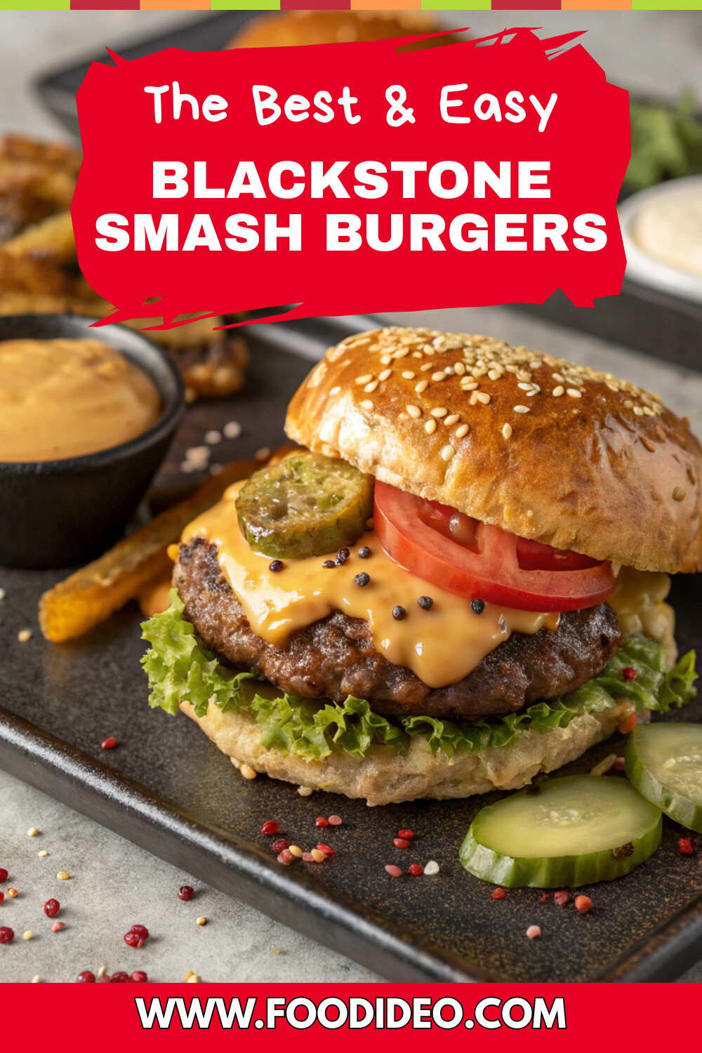 Blackstone smash burgers pinterest