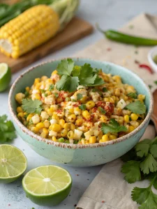 chili lime street corn salad