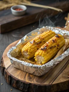 Grilled Corn Foil Wrap