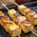 grilled halloumi skewers 1