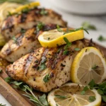 lemon herb grilled chicken 1
