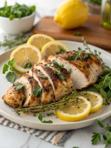 lemon herb grilled chicken