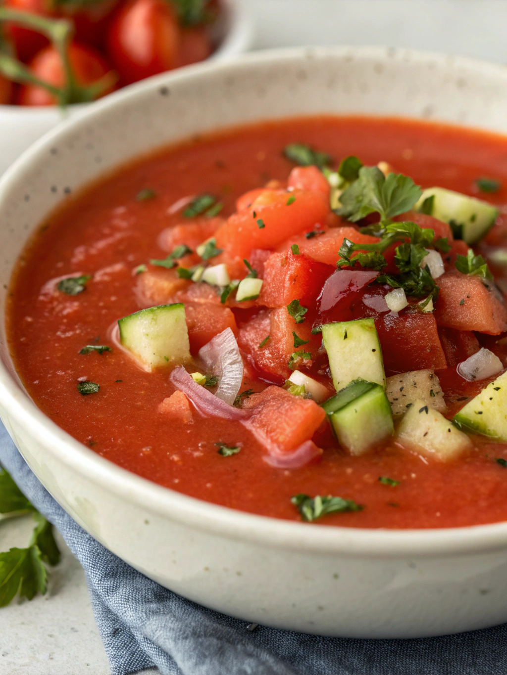 summer tomato gazpacho 1